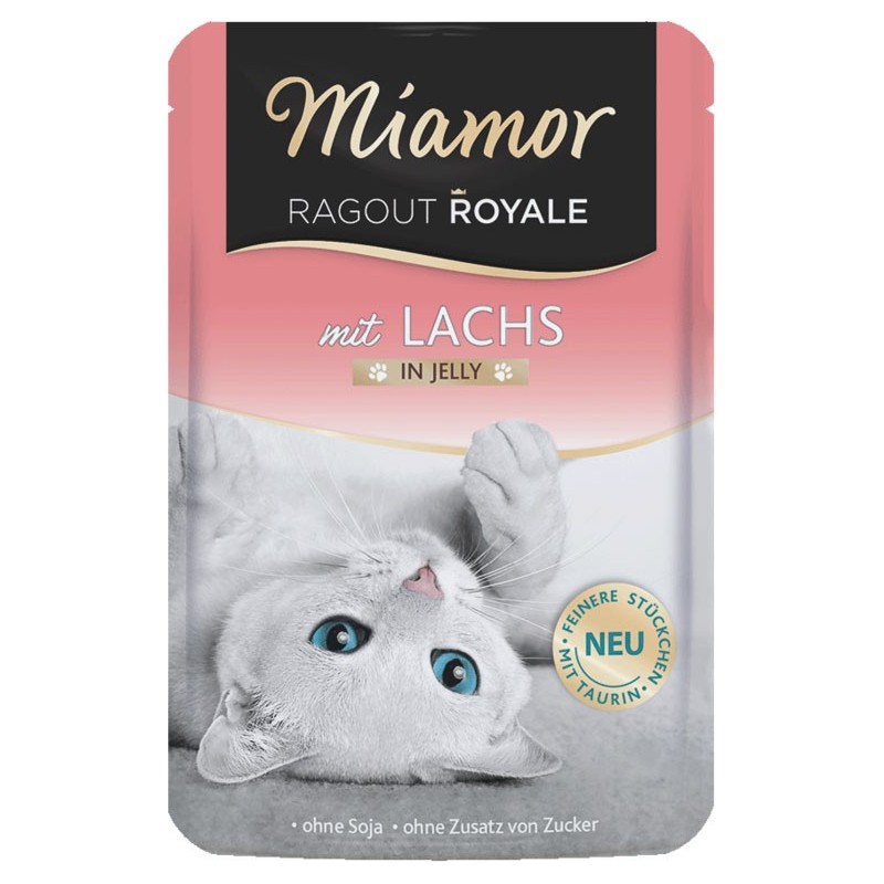 MIAMOR Ragout - łosoś w galaretce 100g