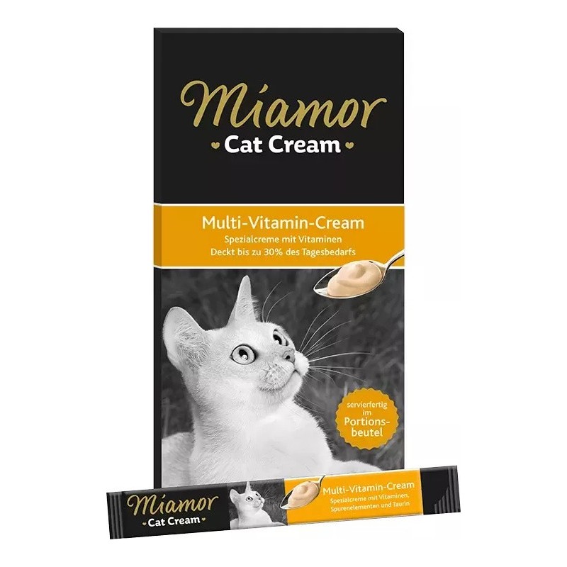 MIAMOR Cat Confect - Multi-Vitamin-Cream pasta multiwitaminowa 6x 15g