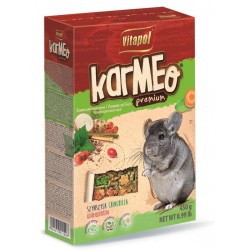 VITAPOL Karmeo Premium - Pokarm dla szynszyli (kartonik) 450g