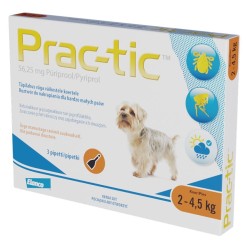 ELANCO Prac-Tic 2 - 4,5kg (3 pipety)