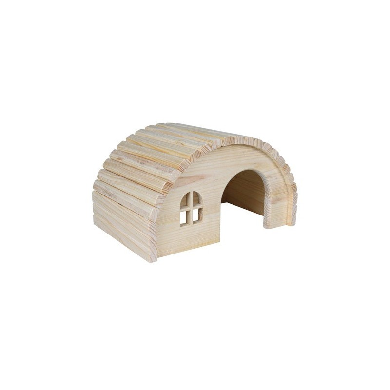 TRIXIE Drewniany domek z drewna sosnowego dla świnki morskiej
