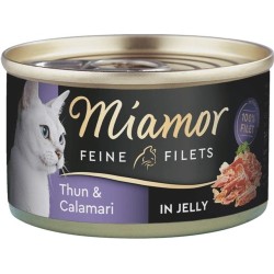 MIAMOR Feine Filets w galaretce - tuńczyk z kalmarem 12x 100g
