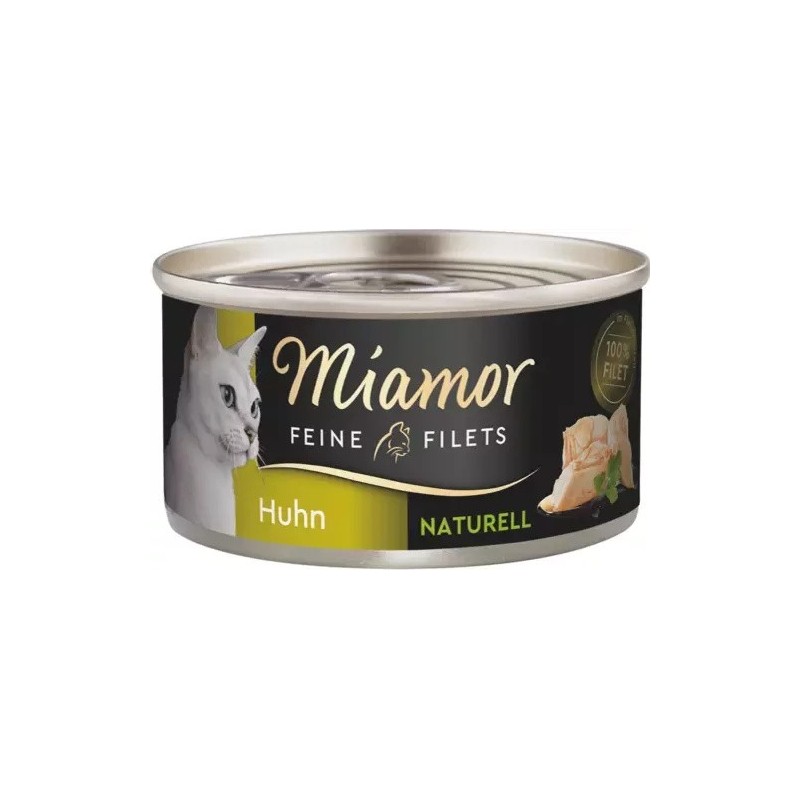 MIAMOR Feine Filets Naturelle w sosie własnym - kurczak 80g