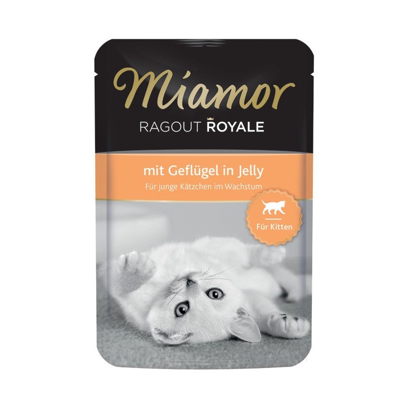 MIAMOR Ragout Kitten - drób w galaretce 100g