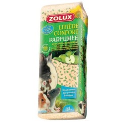 ZOLUX Podściółka o zapachu zielonego jabłuszka dla gryzoni 16l