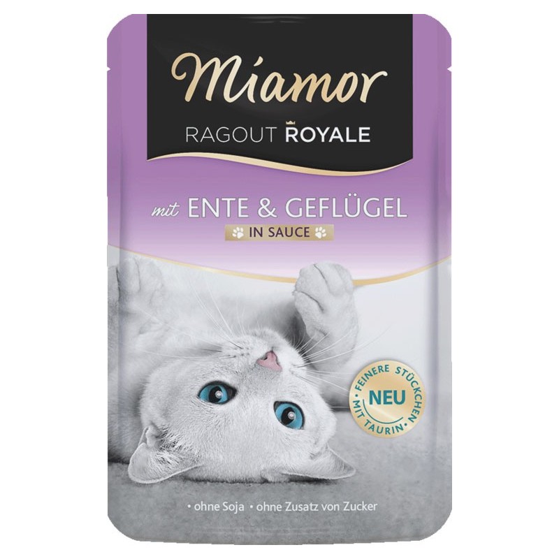 MIAMOR Ragout - kaczka z drobiem w sosie 100g