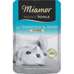 MIAMOR Ragout - tuńczyk z kurczakiem w sosie 100g