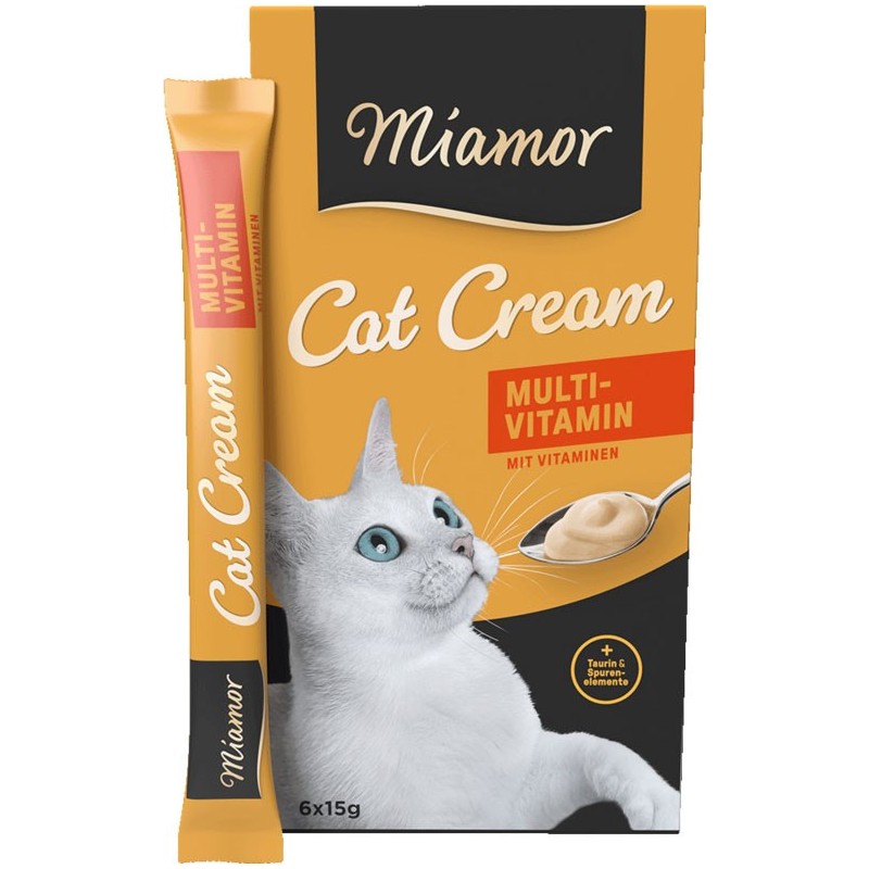 MIAMOR Cat Confect - Multi-Vitamin-Cream pasta multiwitaminowa 6x 15g