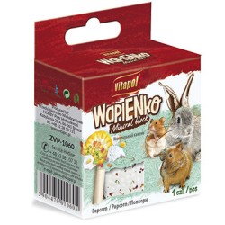 VITAPOL Kostka wapienna dla gryzoni - popcorn 190g (XL)