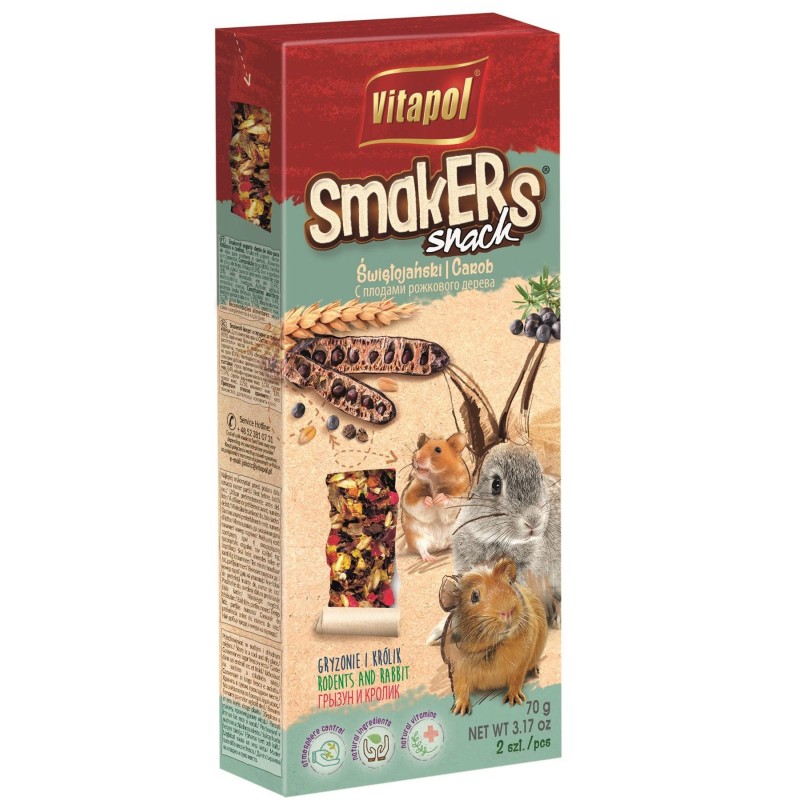 VITAPOL Smakers dla gryzoni i królików - Świętojański 2 szt.