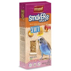 VITAPOL Smakers 3w1 dla papugi falistej - owocowy / miodowy / jajeczny 130g