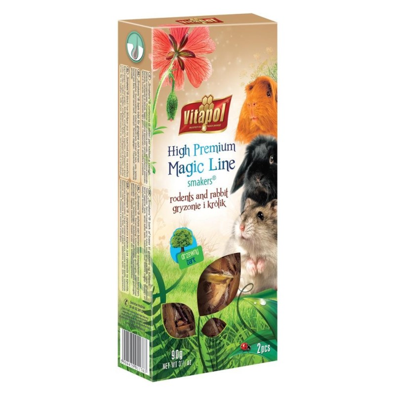 VITAPOL Smakers Magic Line dla gryzoni i królika - drzewny 2 szt.