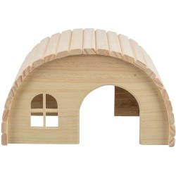 TRIXIE Drewniany domek z drewna sosnowego Dla myszy, chomików