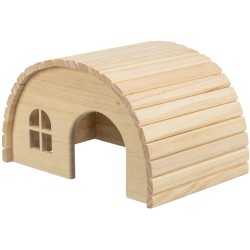 TRIXIE Drewniany domek z drewna sosnowego dla świnki morskiej