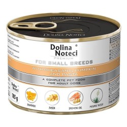DOLINA NOTECI Premium Małe Rasy - bażant, dynia, makaron 185g