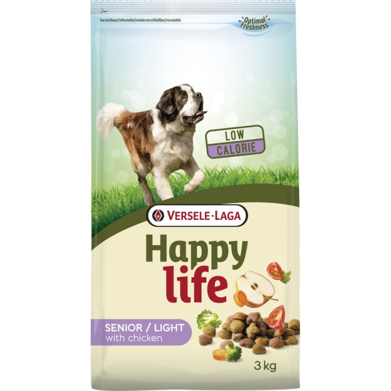 VERSELE-LAGA Happy Life Light Senior Chicken 3 kg
