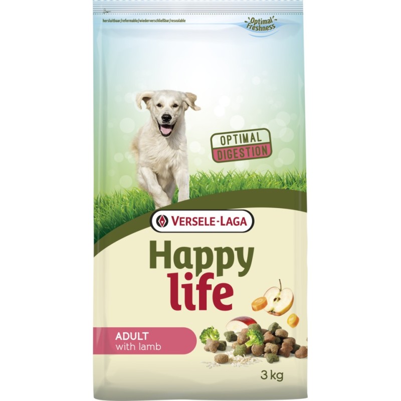 VERSELE-LAGA Happy Life Adult Lamb 3 kg