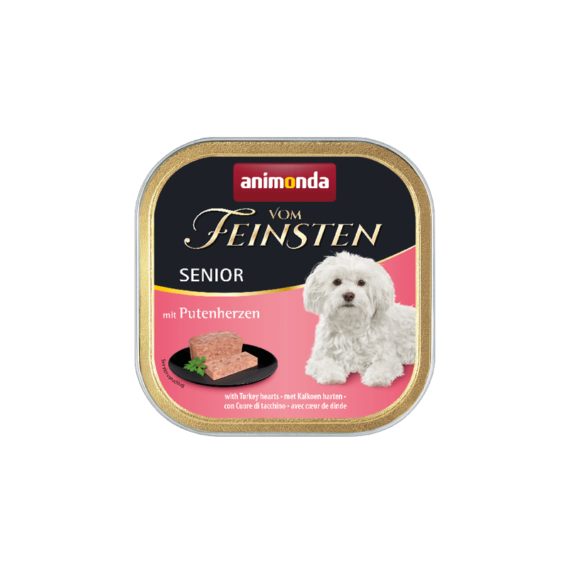 ANIMONDA Vom Feinsten Senior serca indyka 150g
