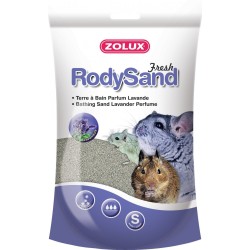 ZOLUX Piasek do kąpieli Rody Sand - lawendowy 2l