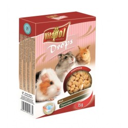 VITAPOL Dropsy dla gryzoni - orzechowe 75g