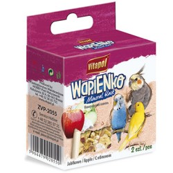 VITAPOL Kostka wapienna dla ptaków - jabłko 2 szt.