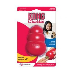 KONG Classic - czerwony XL (13cm)