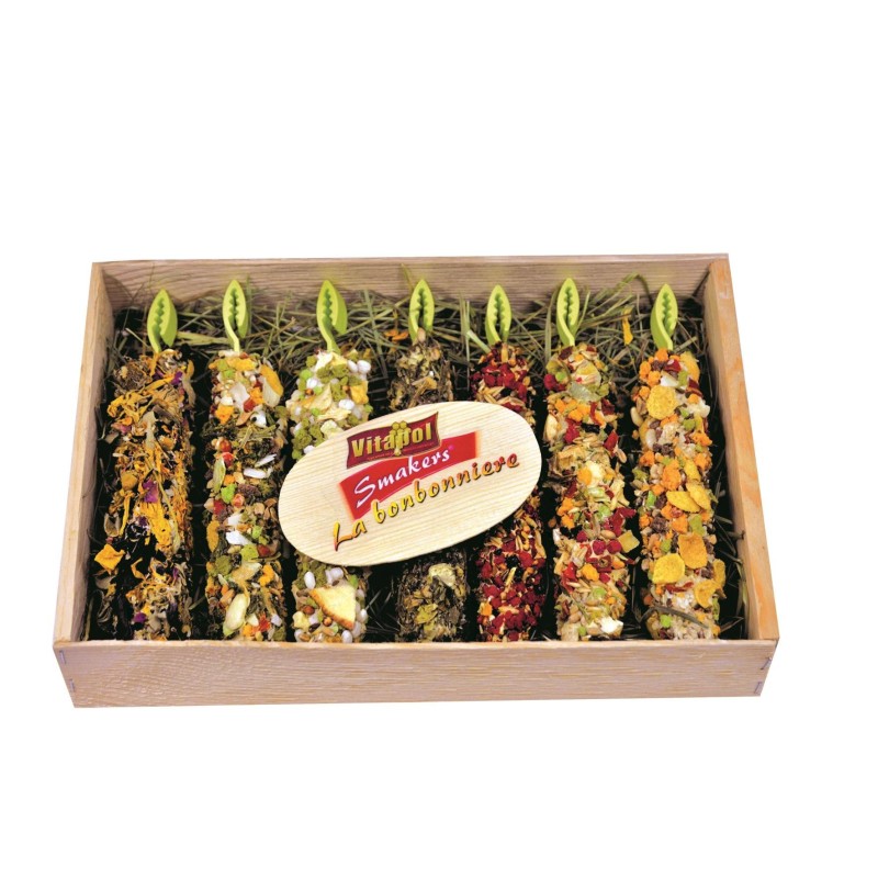 VITAPOL Smakers Bombonierka dla gryzoni - 7 smaków 315g