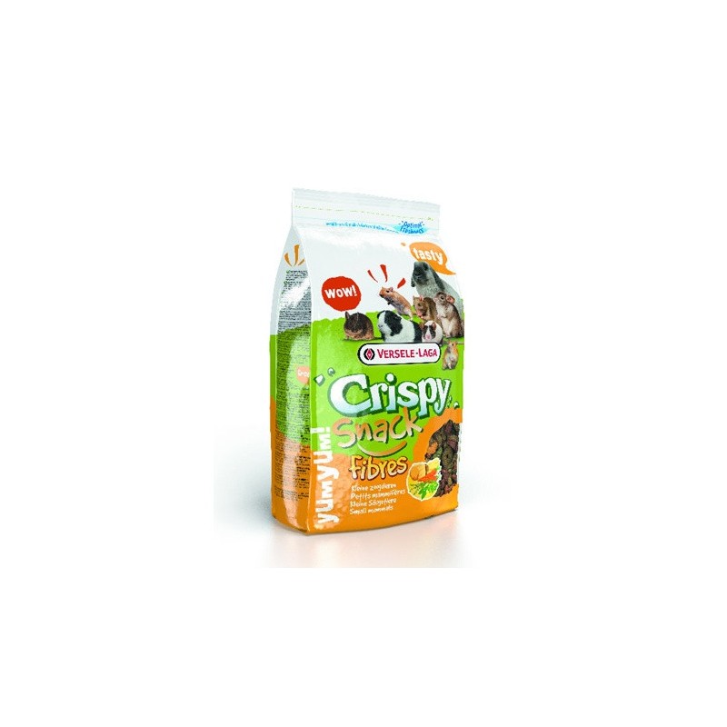 VERSELE-LAGA Crispy Snack Fibres - karma uzupełniajaca dla królików i gryzoni 650g