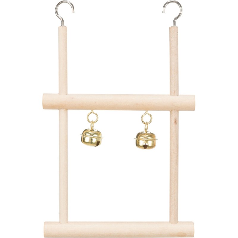 TRIXIE Huśtawka trapez z dzwonkami dla ptaków - podwójna