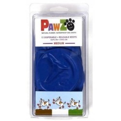 PAWZ Buty gumowe ochronne - Kolorowe XXS - Żółty (1szt.)
