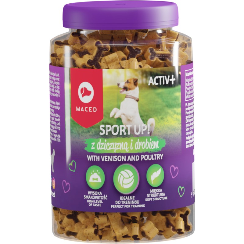 MACED Mięsne kostki nadziewane dziczyzną i drobiem 300g