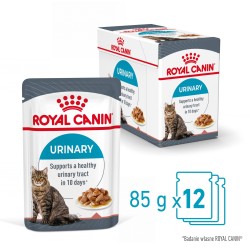 ROYAL CANIN Urinary Care karma mokra plasterki w sosie dla kotów dorosłych, wspierająca zdrowie dróg moczowych 24x 85g