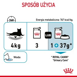 ROYAL CANIN Urinary Care karma mokra plasterki w sosie dla kotów dorosłych, wspierająca zdrowie dróg moczowych 48x 85g