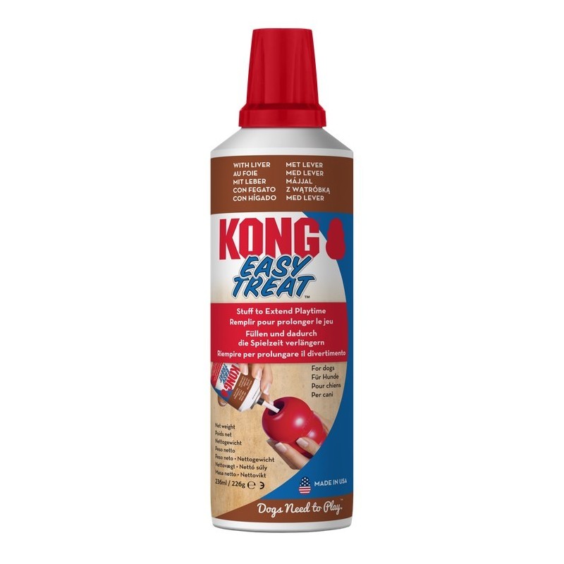 KONG Easy Treat Liver - Pasta o smaku wątróbki do zabawek 226g