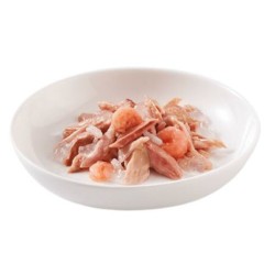 SCHESIR Cat Tuńczyk z krewetkami w galaretce (puszka) 6x 85g