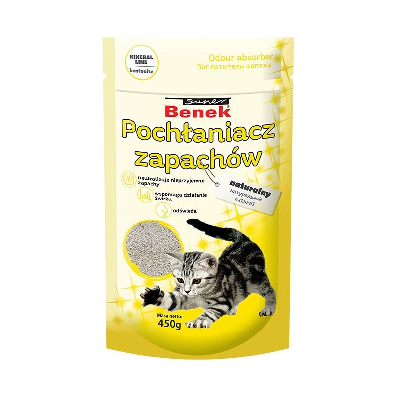 SUPER BENEK Pochłaniacz zapachów - Naturalny 450g