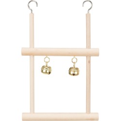 TRIXIE Huśtawka trapez z dzwonkami dla ptaków - podwójna