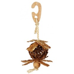 TRIXIE Piłka wiklinowa dla ptaków Natural Living Mała (5,5cm)