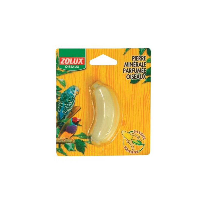 ZOLUX Kamień mineralny do dziobania Banan