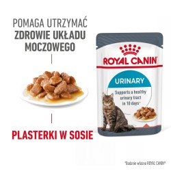 ROYAL CANIN Urinary Care karma mokra plasterki w sosie dla kotów dorosłych, wspierająca zdrowie dróg moczowych 12x 85g