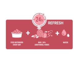 VERSELE-LAGA NutriBird P15 Original - granulat dla dużych papug 1kg