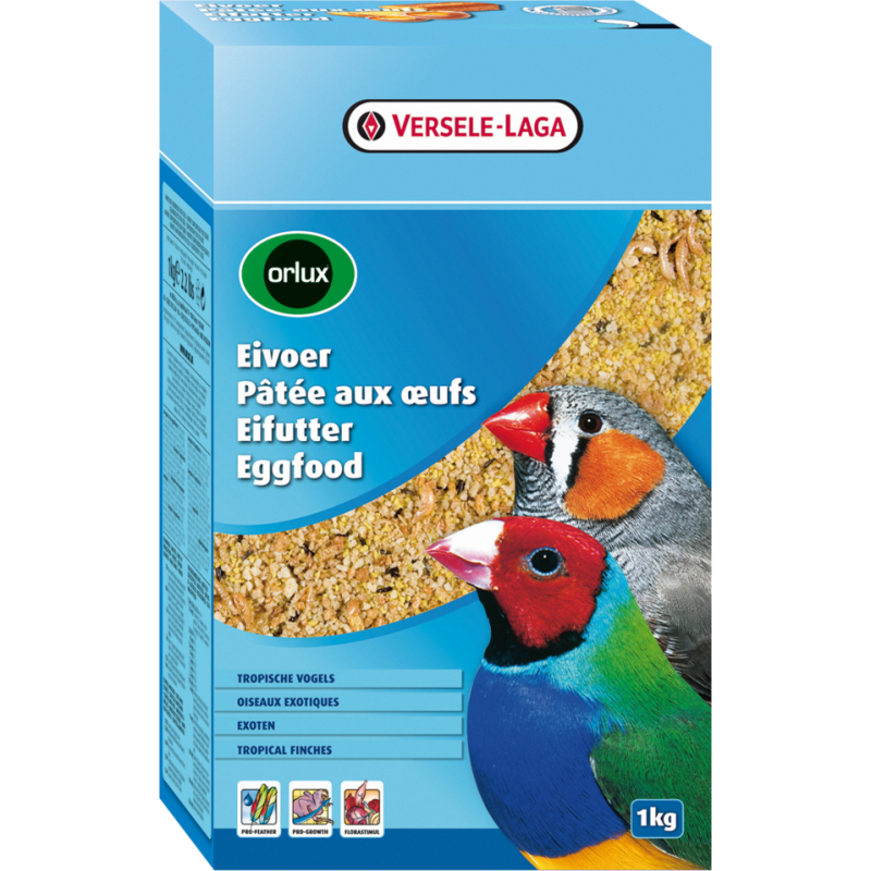 VERSELE-LAGA Orlux Eggfood Tropical Finches - pokarm jajeczny dla ptaków tropikalnych 5kg