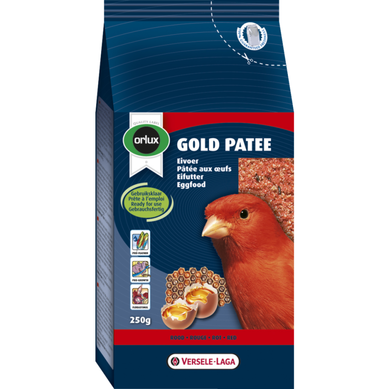 VERSELE-LAGA Orlux Gold Patee Canaries Red - pokarm dla czerwonych kanarków 250g