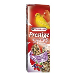 VERSELE-LAGA Prestige Sticks Canaries Forest Fruit - kolby jagodowe dla kanarków 60g