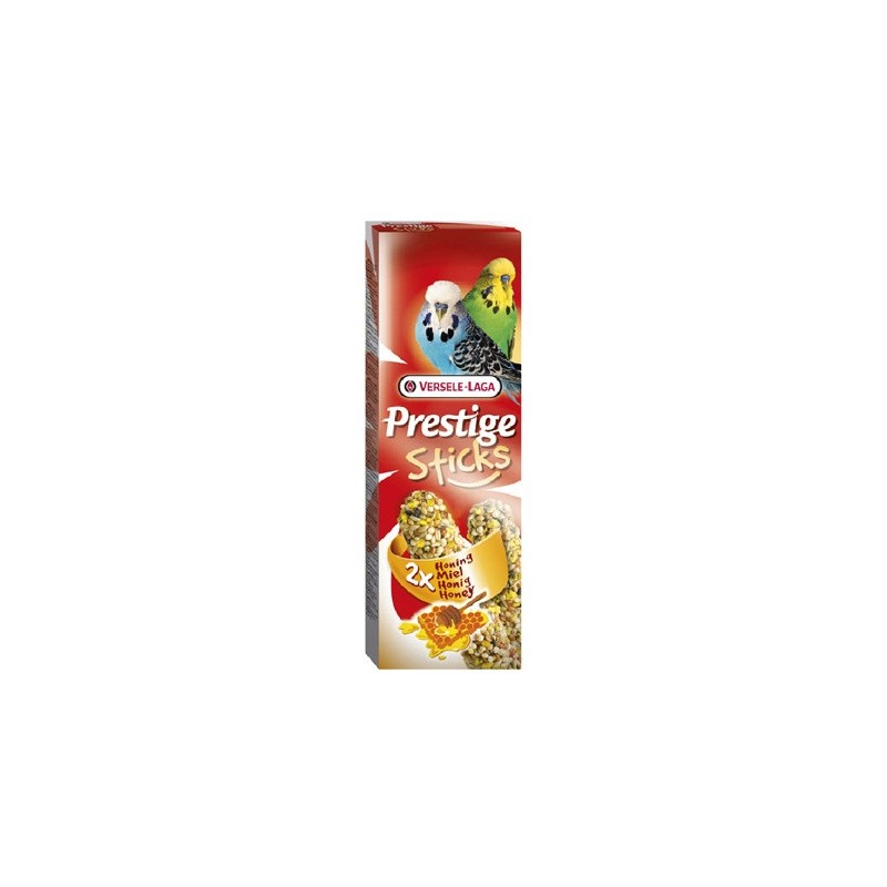 VERSELE-LAGA Prestige Sticks Budgies Honey - kolby miodowe dla papużek falistych 60g