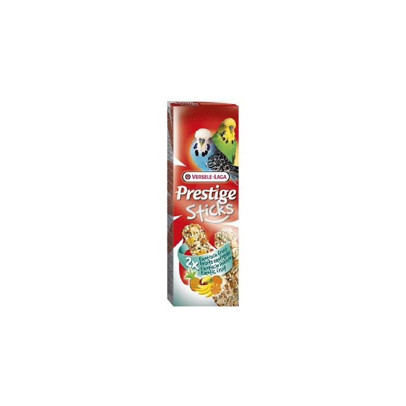 VERSELE-LAGA Prestige Sticks Budgies Exotic Fruit - kolby owocowe dla papużek falistych 60g
