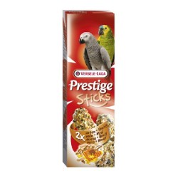 VERSELE-LAGA Prestige Sticks Parrots Nuts&Honey - kolby orzechowo miodowe dla dużych papug 140g