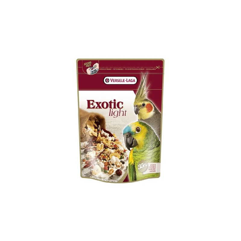 VERSELE-LAGA Exotic Light - mix prażonych ziaren dla dużych i średnich papug 12,5kg