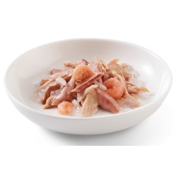 SCHESIR CAT Tuna fillet tuna with shrimps in jelly (puszka) 6x 85g