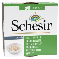 SCHESIR Cat Filety z kurczaka w galaretce (puszka) 85g
